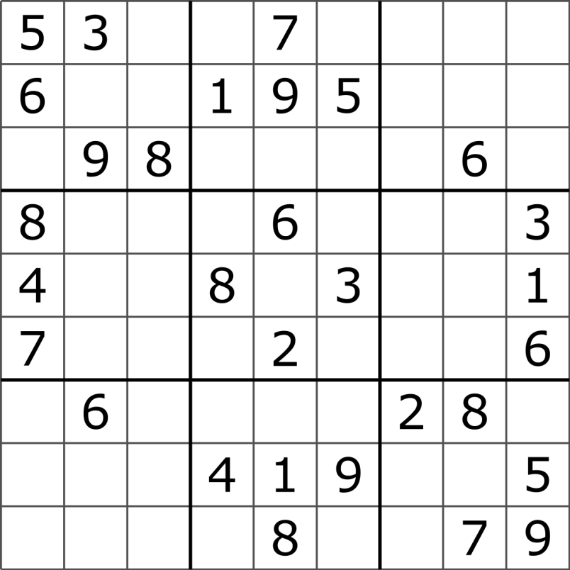 Evil Sudoku Online #1659050 - Live Sudoku