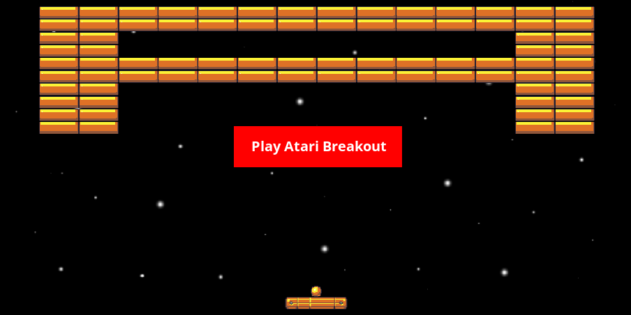 Play Atari Breakout